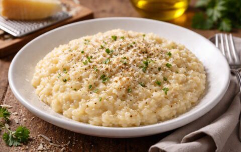 orez cu parmezan reteta cremoasa preparat italian Rispetto Bucuresti